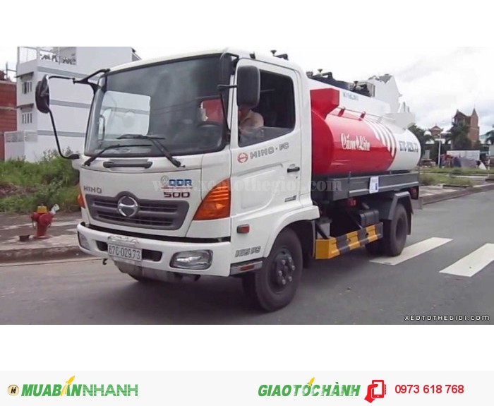 Hino FC9JESW 6.2 tấn thùng 4.4m