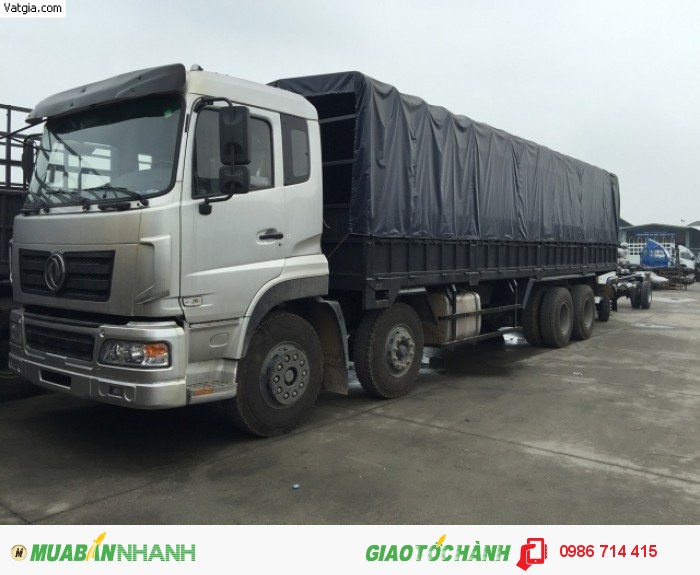 Xe tải thùng TRƯỜNG GIANG 19.1 Tấn (2 dí-2 cầu:8x4) đời 2015