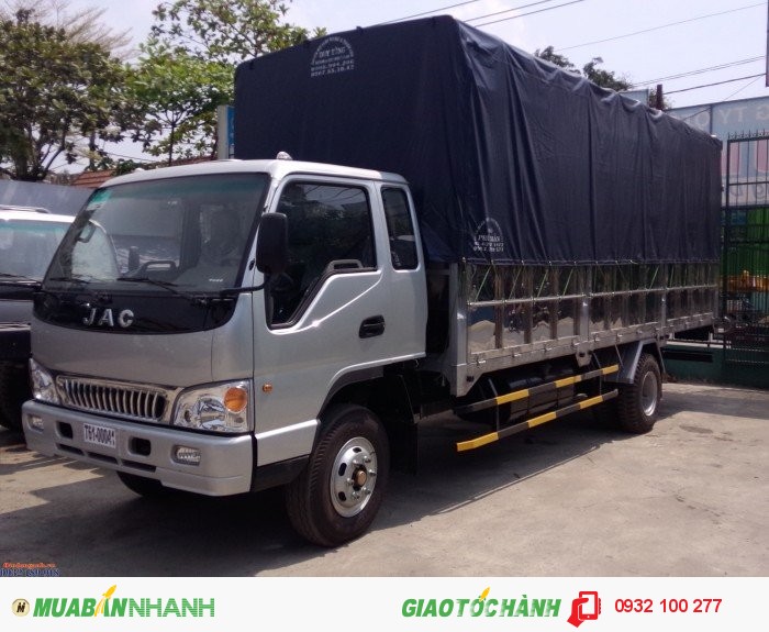 Đại lý cấp I bán xe tải Jac 7.25 tấn , vay nóng 80% giá trị xe