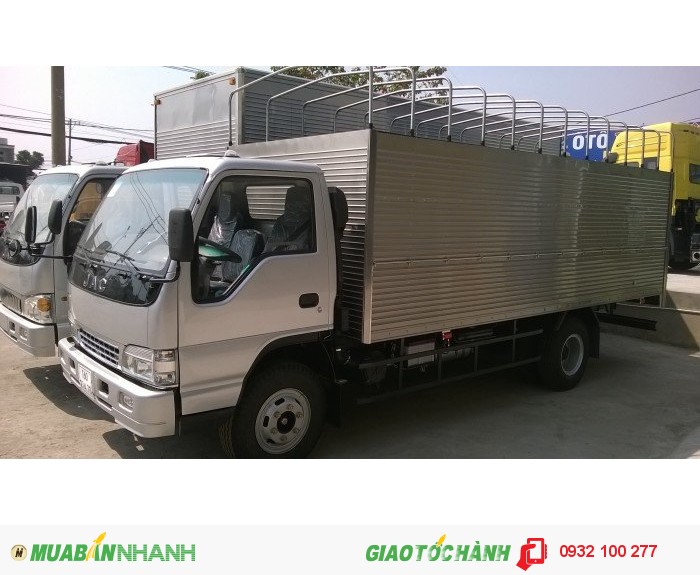 Đại lý bán xe tải Jac 3.45 tấn , hỗ trợ vay vốn 80% ngân hàng,bao giá trọn gói