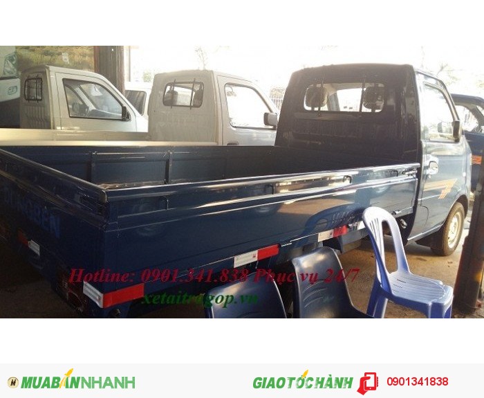 Bán gấp xe tải nhẹ Dongben thùng bạt, thùng kín giá cạnh tranh - xe tải donben bán hỗ trợ trả góp