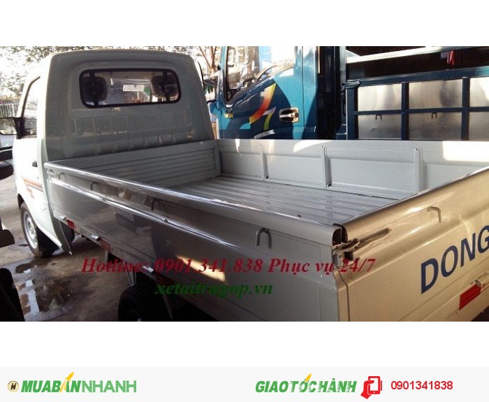 Bán gấp xe tải nhẹ Dongben thùng bạt, thùng kín giá cạnh tranh - xe tải donben bán hỗ trợ trả góp