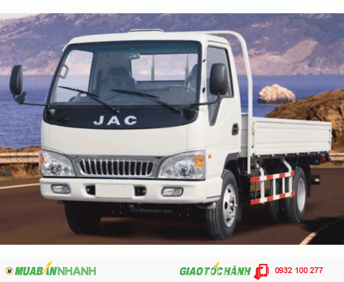 Bán xe tải Jac 1T95 , xe jac 1.95 tấn , chỉ cần trả trước 30%