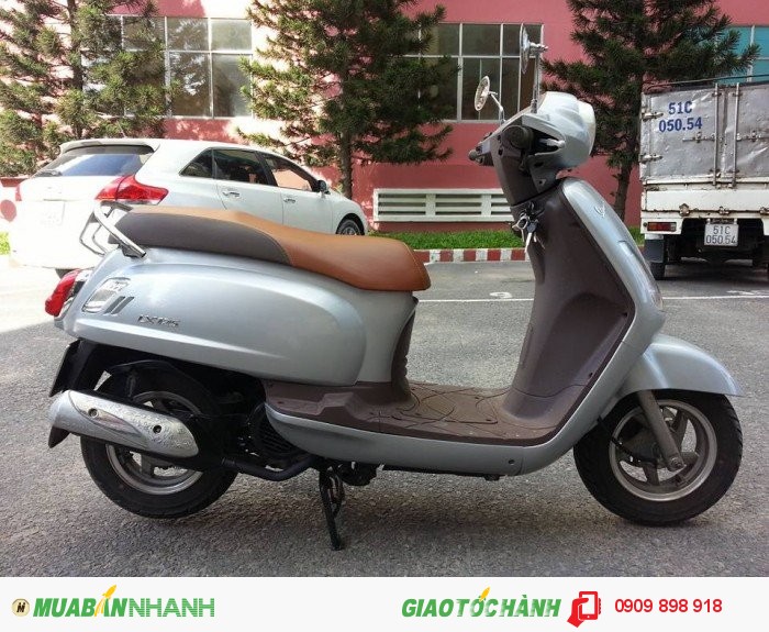 SYM Fiddle II 125 Đời Cuối Elizabeth Kiểu Dáng Vespa LX Tuyệt Đẹp - Xe Nhập Khẩu