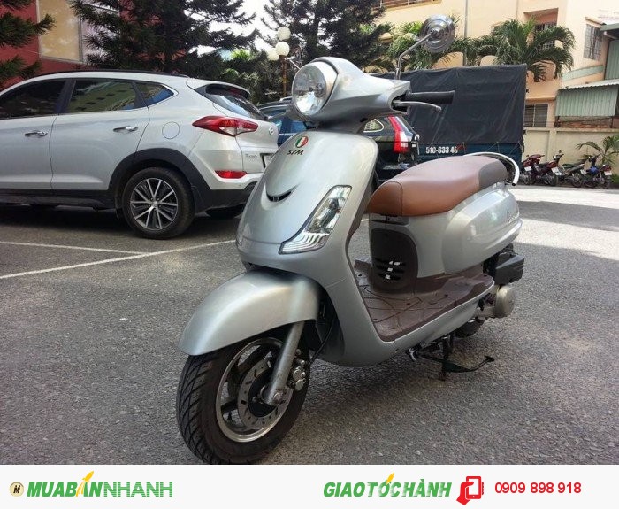 SYM Fiddle II 125 Đời Cuối Elizabeth Kiểu Dáng Vespa LX Tuyệt Đẹp - Xe Nhập Khẩu