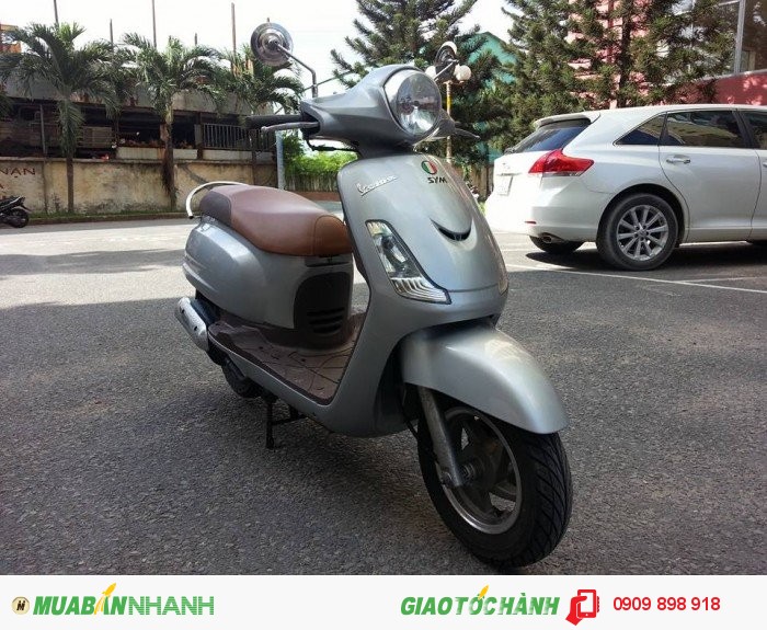 SYM Fiddle II 125 Đời Cuối Elizabeth Kiểu Dáng Vespa LX Tuyệt Đẹp - Xe Nhập Khẩu
