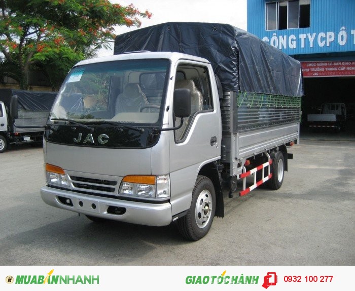 Chào bán xe tải Jac 1 tấn 8, xe Jac 1,8T, trả trước 30% giá trị xe
