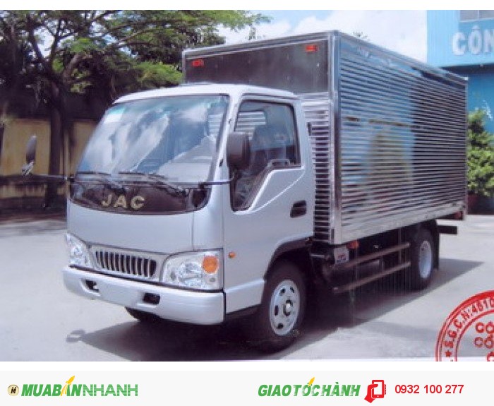 Chào bán xe tải Jac 1 tấn 8, xe Jac 1,8T, trả trước 30% giá trị xe