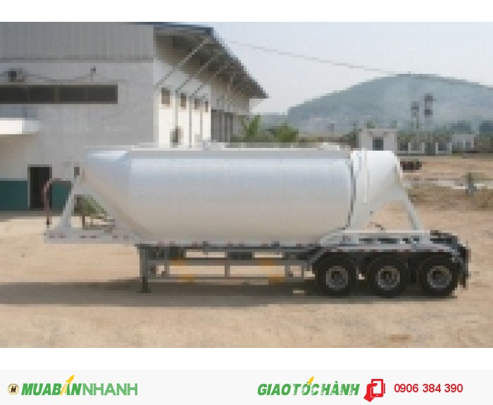Bán Bán Rơ Mooc Xitec Chở Xi măng rời, Xi măng Xá Hiệu Doosung 2016