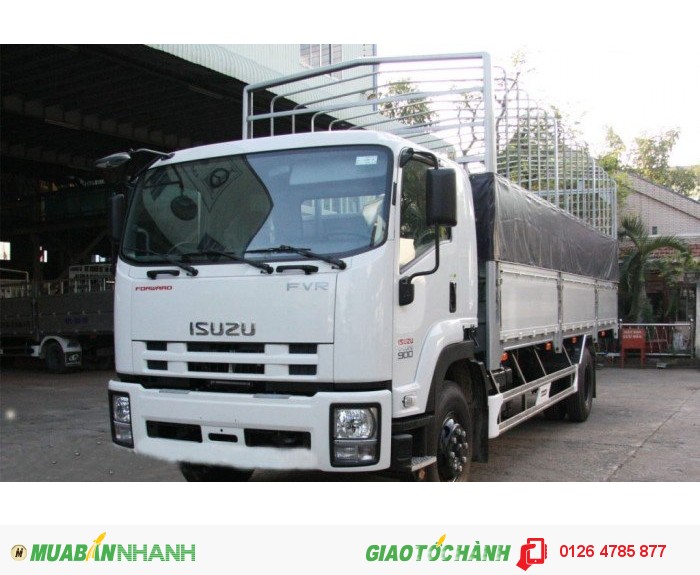 Bán xe tải  Isuzu 5.5 tấn NQR75L thùng bạt, giá tốt giao xe nhanh