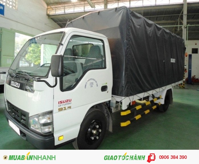 Bán Xe tải Isuzu 1.9 tấn QKR55H,Thùng dài 4m3,Tổng tải 4700 kg 2016