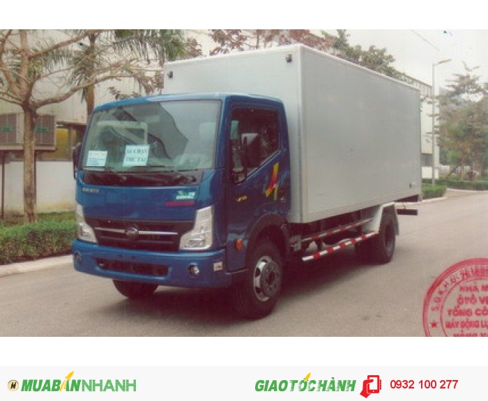 Chào bán xe tải veam 5 tấn , xe tải veam 5 tấn NK,hỗ trợ 80% vay vốn