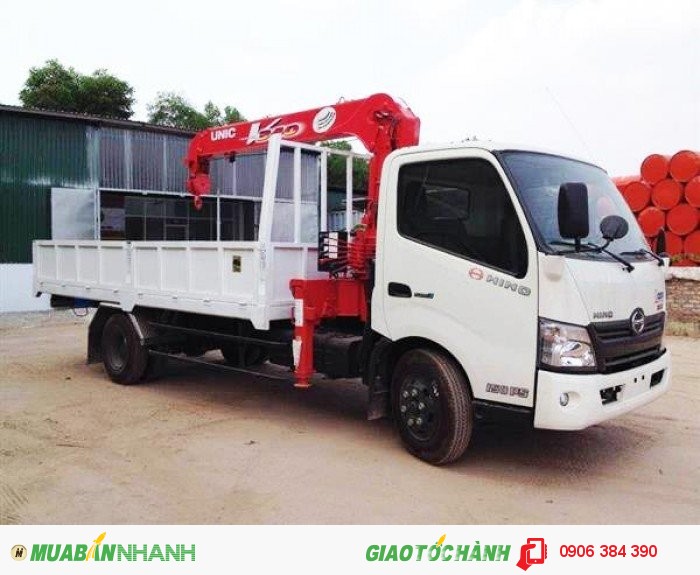 Bán Xe tải HINO XZU720 4,5T có gắn cẩu tại Miền nam,giá cạnh tranh