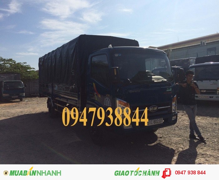 Xe Tải Veam VT260 2 tấn thùng 6m2 đi thành phố