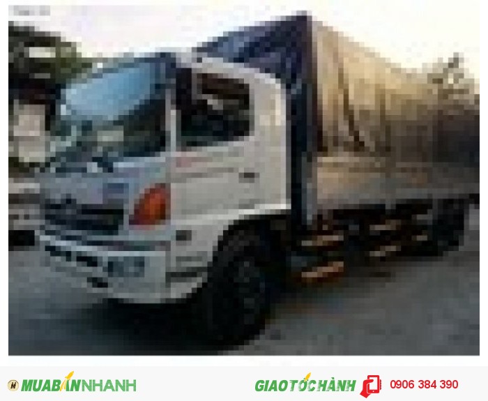 Bán trả góp xe tải Hino FL8JTSA 3 chân thùng dài 7,8m-9.4m giao ngay