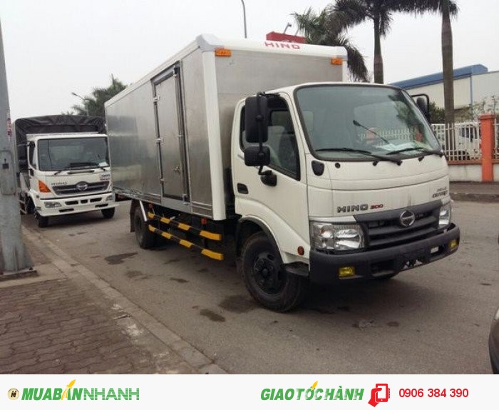 Đại lý Bán xe tải Hino WU352L thùng lửng 3.5 tấn 2016,giao xe ngay