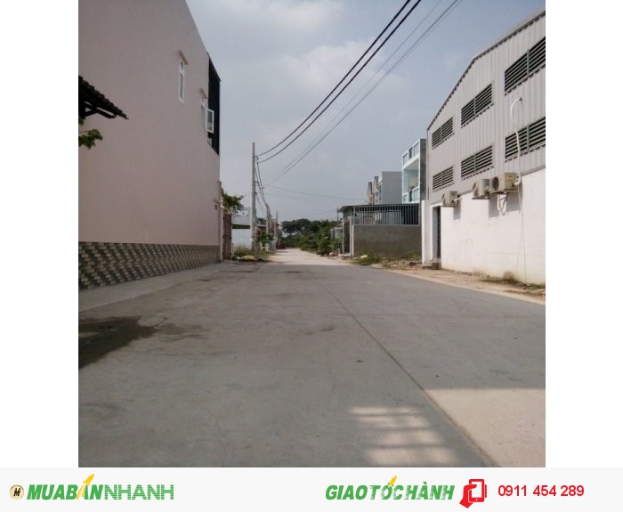 Đất sau chợ, UBND Thạnh Xuân 4.5x18m giá 890tr P. Thạnh Xuân Q12