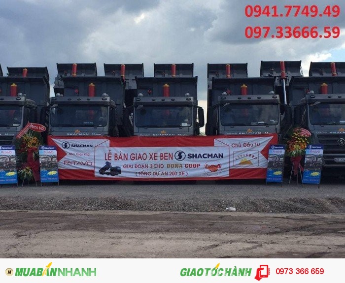Chống quá tải trọng của dòng xe Ben Shacman!
