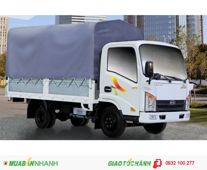 Đại lý bán xe tải veam 2 tấn , xe tải veam vt201, chỉ cần trả trước 30% giá trị xe