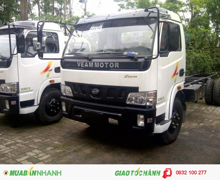 Chào bán xe tải veam VT500, tải trọng 5 tấn, giá cạnh tranh toàn quốc