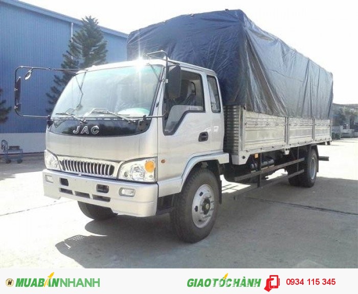 Xe tải jac 6 Tấn 4 mẫu mới/ Bán trả góp xe tải jac 6T4/ 6.4 tấn/ 6tan4/ 6,4t/ 6,4 tấn trên toàn quốc.