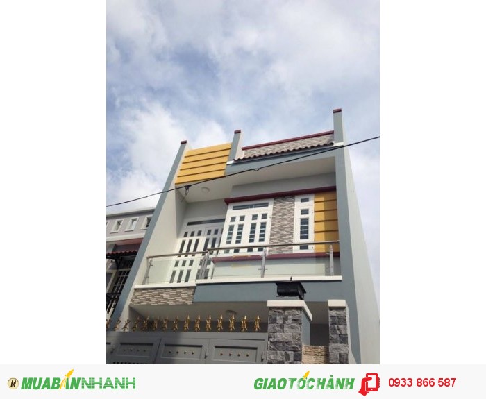 Bán Nhà 1 Lầu, Dt(5x15)M,Giá 2.35 Tỷ,Đ.Số 2(Mã Lò)