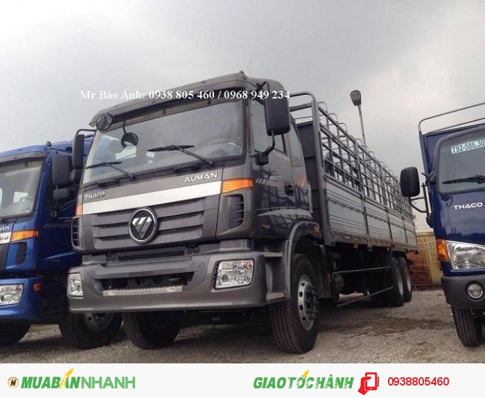 Bán xe Trường Hải 3 chân AUMAN C1400B. tải trọng 14 tấn, giá tốt