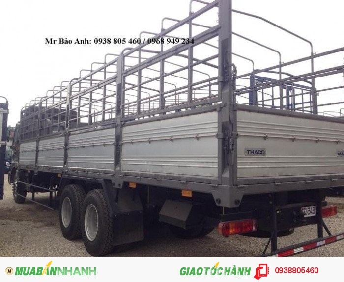 Bán xe Trường Hải 3 chân AUMAN C1400B. tải trọng 14 tấn, giá tốt