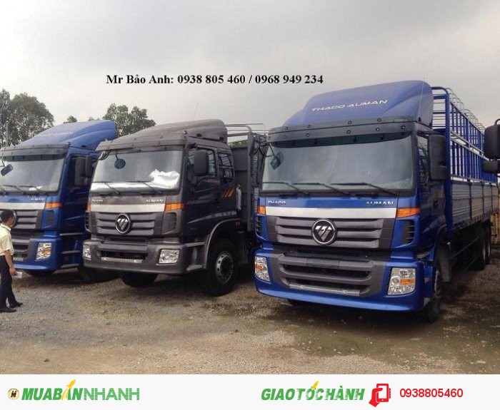 Bán xe Trường Hải 3 chân AUMAN C1400B. tải trọng 14 tấn, giá tốt