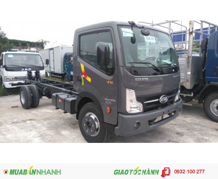 Đại lý cấp I chào bán xe tải veam 6,5 tấn, động cơ NISSAN chính hãng