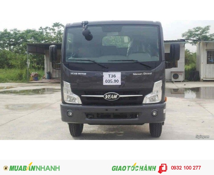 Bán xe tải veam 6,5 tấn , xe veam vt651 động cơ mạnh mẽ , bao giá