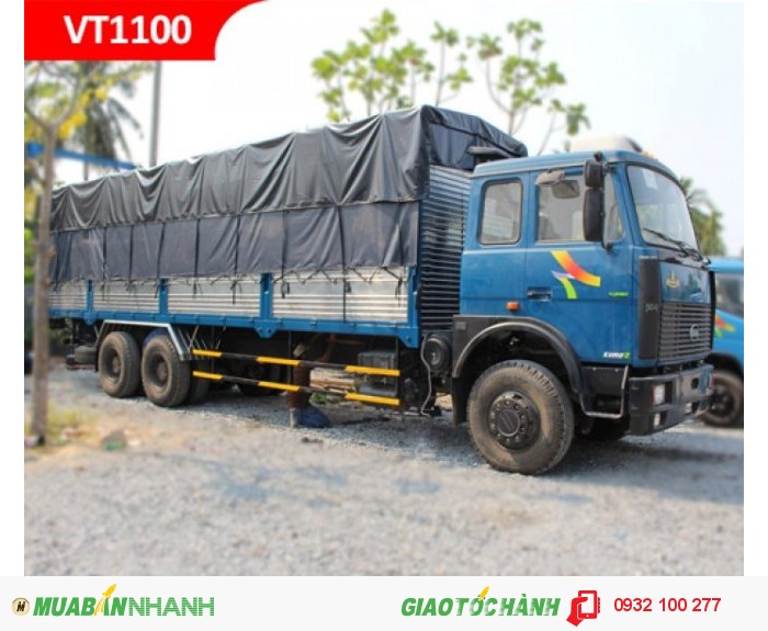 Chào bán xe tải veam vt1100 , tải trọng 11 tấn , hỗ trợ mua với 30% giá trị xe