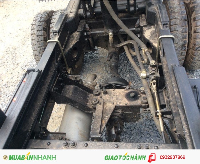 Xe Ben 2400kg Động cơ máy HyunDai vào Thành phố