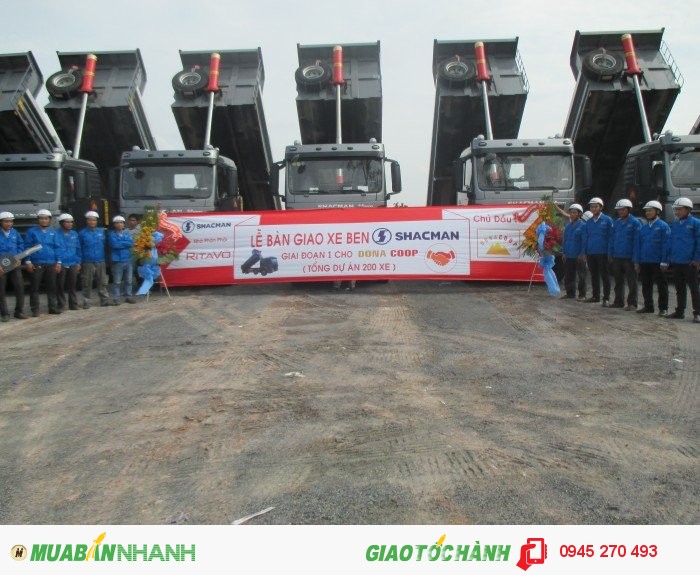 MỚI!!!!!! Dòng xe đáp ứng nhu cầu cấm quá tải SHACMAN