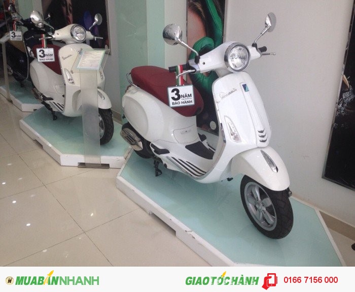 Khuyến mãi lớn dành cho vespa primavera 2016 (màu trắng)