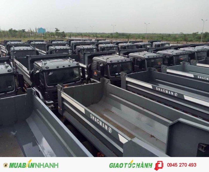 Xe ben Shacman!! Dòng xe ben 03 chân được ưa chuộng nhất Việt Nam