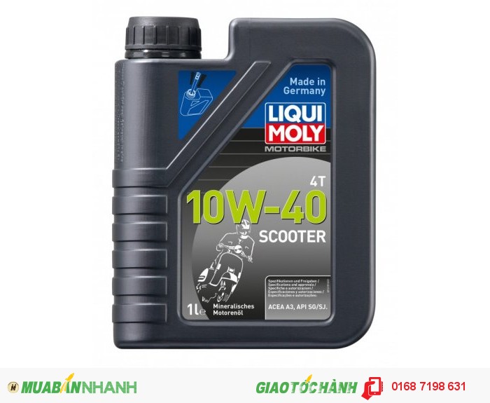 Nhớt Liqui Moly Scooter 4t 10w40 Nhạp Khẩu Cao Cấp Cho Xe Ga