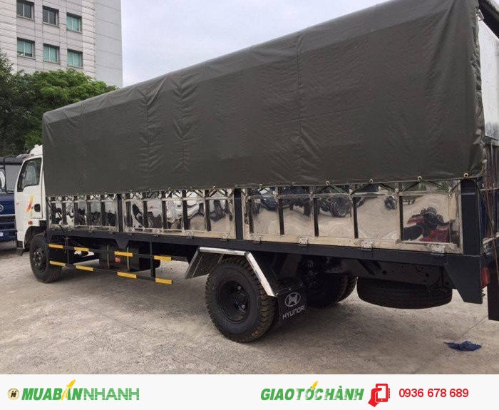 Xe tải Veam VT750, tải trọng 7,5 tấn, động cơ Hyundai, thùng dài 6M
