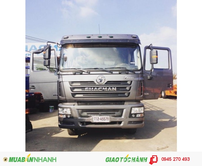 Xe tải thùng SHACMAN 10X4 Động cơ Weichai mạnh mẽ