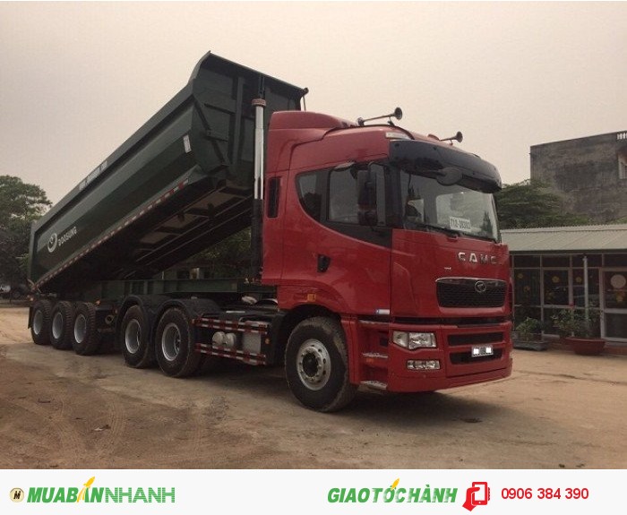 Đại lý bán Sơ Mi Rơ Mooc Ben Doosung 24 khối 29 tấn,giao toàn quốc