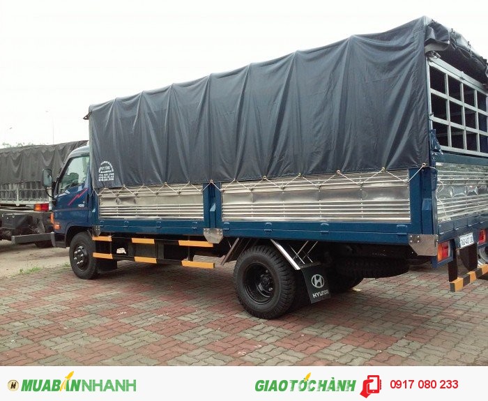Xe tải 6,5 tấn Hyundai HD99 giá ưu đãi hỗ trợ 100%VAT, hồ sơ giao ngay