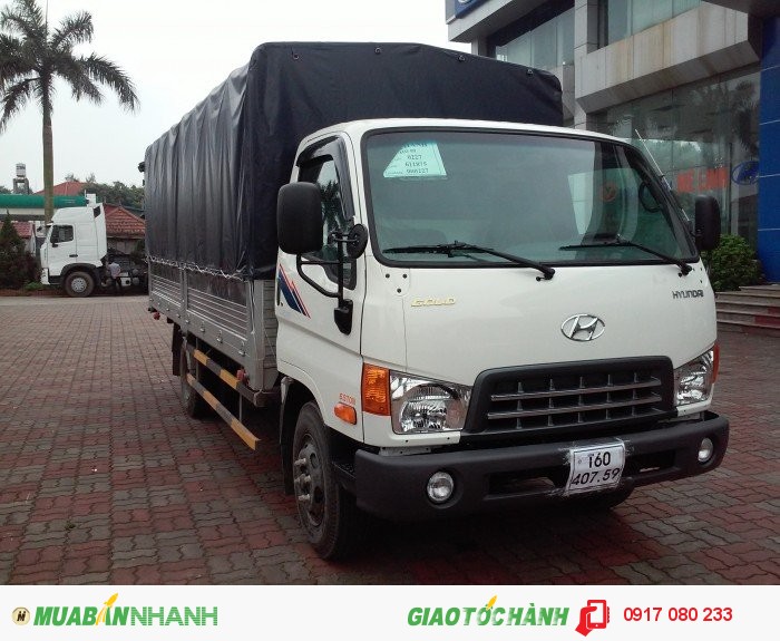 Xe tải 6,5 tấn Hyundai HD99 giá ưu đãi hỗ trợ 100%VAT, hồ sơ giao ngay