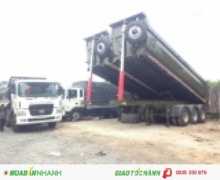 Xe Sơ Mi Rơ Moóc Doosung Thùng Tự Đổ (Moóc Ben) 28tấn Giá Tốt