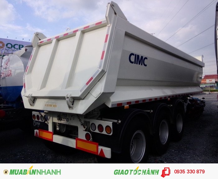 Sản Phẩm Mới Nhất Xe Sơ Mi Rơ Moócthùng Tự Đổ Cầu Nâng Hạ, Tải Trọng Cao
