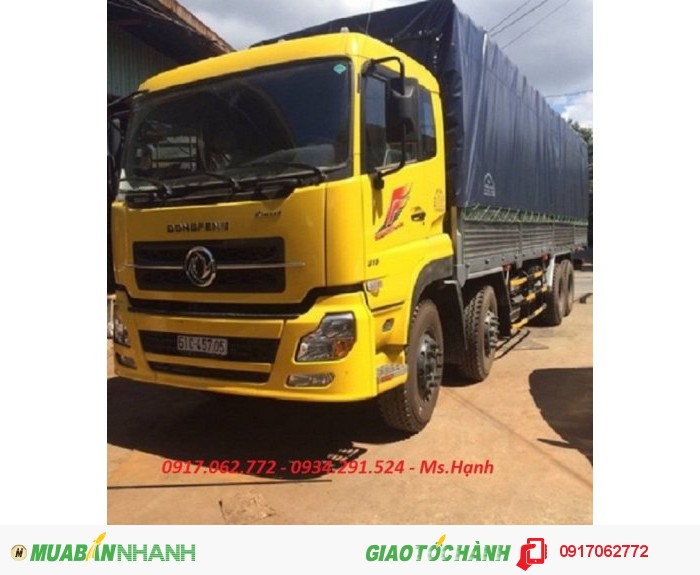 Xe tải dongfeng Hoàng Huy 4 chân/ tải trọng 17 tấn85
