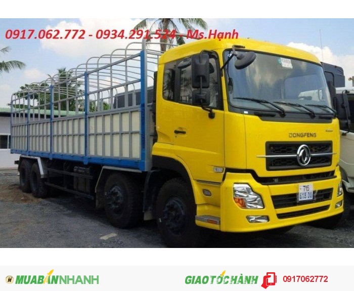 Xe tải dongfeng Hoàng Huy 4 chân/ tải trọng 17 tấn85