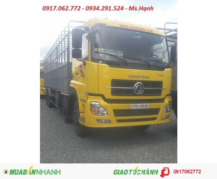 Xe tải dongfeng Hoàng Huy 4 chân/ tải trọng 17 tấn85
