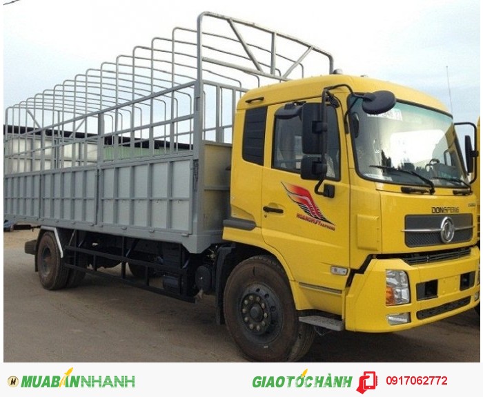 Xe tải dongfeng hoàng huy B170 tải trọng 9 tấn 6