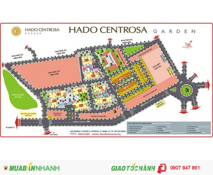 Căn Hộ Hà Đô Centrosa Garden Nằm Trong Khu Vị Trí Vàng 3/2 Q10