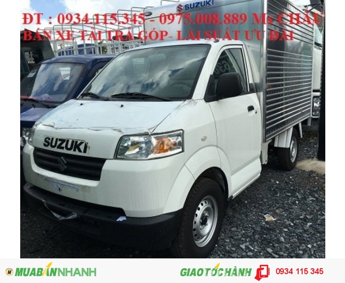 Xe mới- xe tải suzuki pro 740kg nhập khẩu - Bán xe tải suzuki 740kg trả góp xe mới 2016